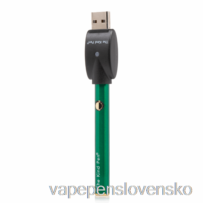Druh Pera Vv 510 Závitová Batéria Zelená Zlatá Vape Bez Nikotinu